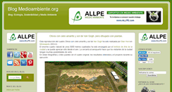 Desktop Screenshot of medioambiente.org